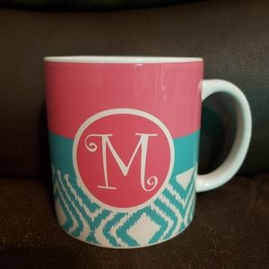 Monogram "M" coffee mug